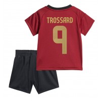 Belgien Leandro Trossard #9 Fußballbekleidung Heimtrikot Kinder EM 2024 Kurzarm (+ kurze hosen)